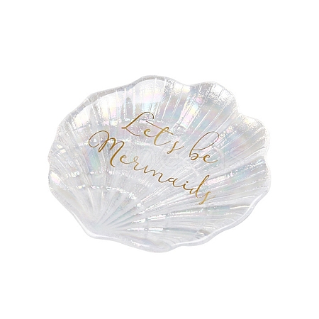 Glass Jewelry Plates AJEW-WH0314-709-1