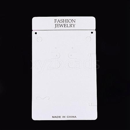 Fashion Jewelry Paper Display Cards CDIS-E01-02-1