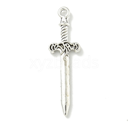 Tibetan Style Alloy Pendants TIBE-I026-5965AS-1