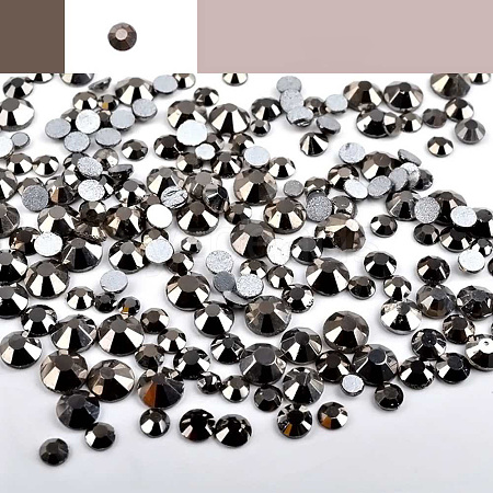 Flat Back Glass Rhinestone Nail Art Decoration Accessories MRMJ-K001-27-14-1