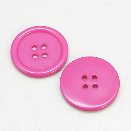 Resin Buttons RESI-D030-11mm-04-1