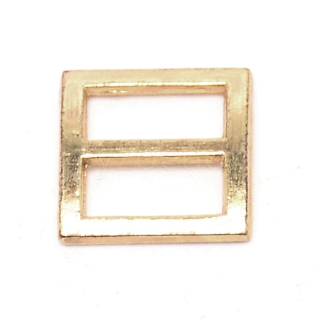 Alloy Slide Buckles FIND-WH0100-46B-G-1