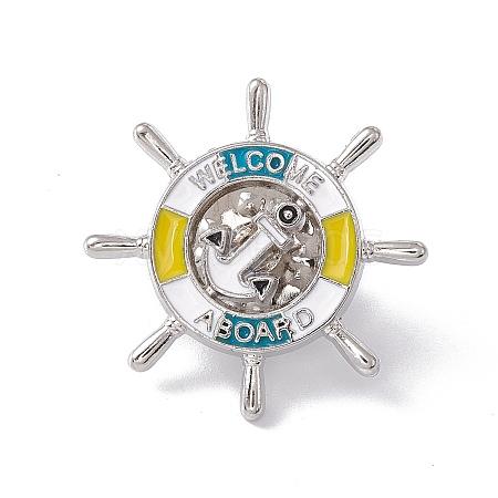 Nautical Theme Enamel Pin JEWB-E018-03P-03-1