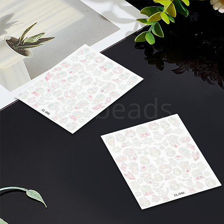 Christmas Nail Art Stickers MRMJ-WH0201-003-1