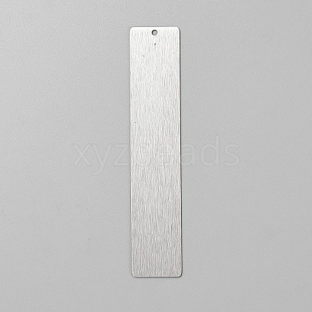 Stainless Steel Blank Bookmarks Making STAS-WH0027-99-1