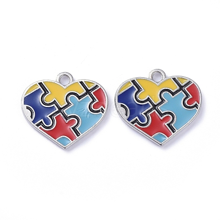 Alloy Enamel Pendants LS-ENAM-G192-07P-1