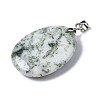 Natural Mixed Stone Pendants G-S299-125-4