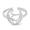 304 Stainless Steel Constellation Rings for Women RJEW-U024-01P-11-2