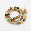 Natural Mixed Gemstone Round Bead Strands G-P070-25-8mm-2