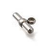 201 Stainless Steel Toggle Clasps STAS-F311-09P-2