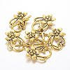 Tibetan Style Toggle Clasps LS-GLF0677Y-2
