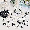 128Pcs Transparent & Opaque Acrylic Beads OACR-BM0001-13-4