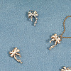 12Pcs 2 Colors Brass Pendants KK-BBC0020-25-7