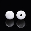 Opaque Solid Color Glass Beads X1-GLAA-N007-6mm-A02-2