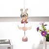 Rabbit & Girl Resin Wind Chime PW-WGF6B29-01-1