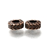 Tibetan Style Alloy European Beads AL-CBA3B63-17R-1