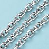 Oval Oxidation Aluminum Cable Chains CHA-K003-01P-2