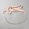 Metal Full Crystal Rhinestone Horse Eye Bridal Waist Belts for Wedding Dress AJEW-WH20080-65D-S-1