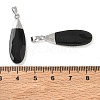 Natural Obsidian Pendants GG-CBA9F30-03P-05-3