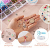 DIY Beaded Dangle Earring Pendant Decoration Making Kit DIY-TA0008-02-12