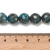 Natural Pyrite Beads Strands G-K181-K02-6