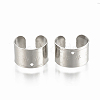 Tarnish Resistant 304 Stainless Steel Cuff Earrings STAS-S078-18-1