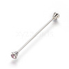 Brass Tie Pin JEWB-WH0006-01B-1