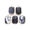 Natural Sodalite Pendants G-S359-290A-1