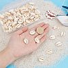 60Pcs Natural Cowrie Shell Pendants FIND-FH0004-87-3