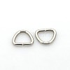 Tarnish Resistant 304 Stainless Steel Triangle Rings STAS-N040-03B-1