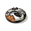 Halloween Theme Opaque Printed Acrylic Pendants SACR-Z006-07C-2