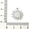 304 Stainless Steel Pendants STAS-K267-14A-P-3