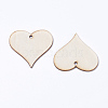 Undyed Wood Big Pendants WOOD-WH0006-01C-2