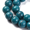 Synthetic Turquoise Beads Strands G-L605-G01-03A-4