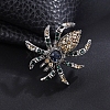 Alloy Rhinestone Brooch for Backpack Clothes PW-WG2D9CC-01-2