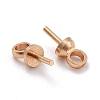 Brass Cup Peg Bails Pendants KK-Z018-01B-KCG-3