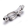 Tarnish Resistant 304 Stainless Steel Clasps STAS-E440-83P-2