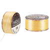 Nylon Beading Thread NWIR-WH0005-10M-1