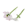 Handmade Lampwork Birthday Flower & Vase Set for Tabletop Display LAMP-D007-003G-3