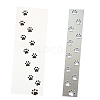 Dog Footprint Carbon Steel Cutting Dies Stencils DIY-H106-16-1