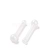 Hypoallergenic Bioceramics Zirconia Ceramic Round Ball Nose Bone Rings AJEW-Z014-03C-3