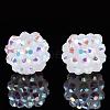 Resin Rhinestone Beads RESI-S253-12mm-GAB1-4