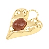 Synthetic Goldstone Pendants GG-G001-02G-11-2