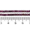 Natural Ruby Beads Strands G-C181-B06-02-5