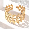 304 Stainless Steel Cuff Bangles SA-CBA46AF-34G-1