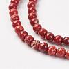 Natural Brecciated Jasper Bead Strand G-G680-42-3