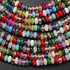 Natural White Jade Beads Strands G-L635-A02-4x2mm-03-5