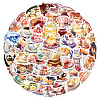 50pcs PVC Self-Adhesive Stickers PW-WG29490-01-5