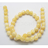 Natural Yellow Jade Beads G-Q277-1-3