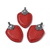 Leather Big Pendants RB-F033-07B-1